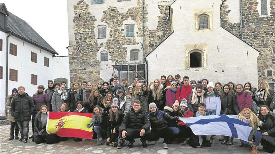 Alumnos de Castellón y Finlandia afianzan lazos