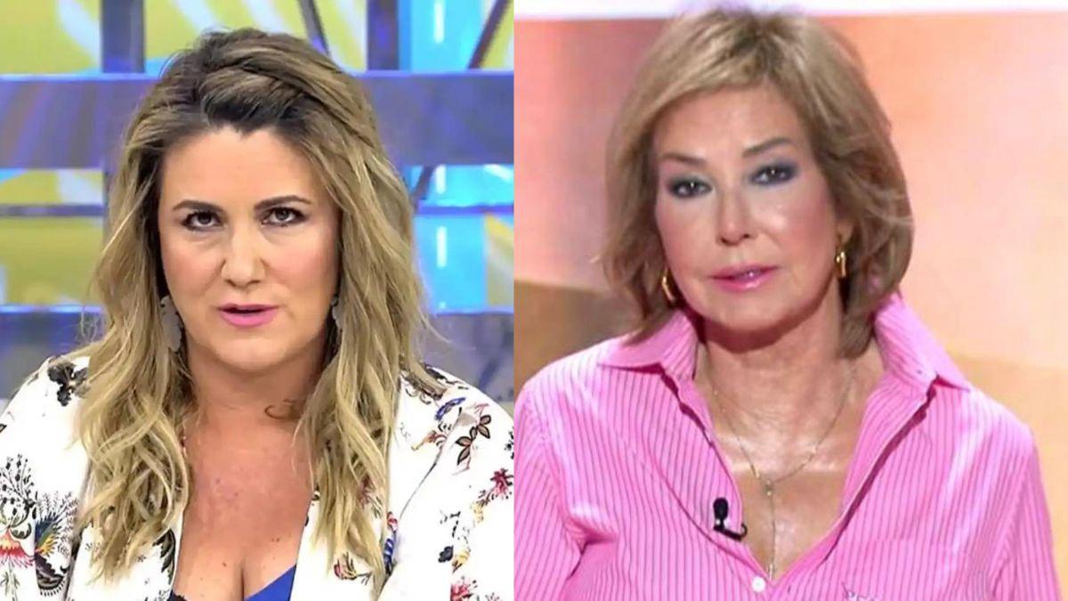 CARLOTA CORREDERA ANA ROSA QUINTANA: Carlota Corredera señala sin  miramientos a Ana Rosa Quintana por lo que hizo con ella y con Rocío  Carrasco: "Se derrumbaba"