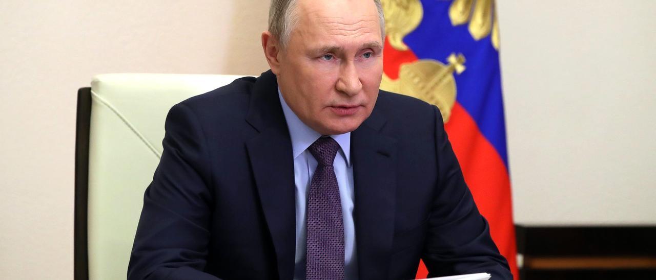 El presidente de Rusia, Vladimir Putin.