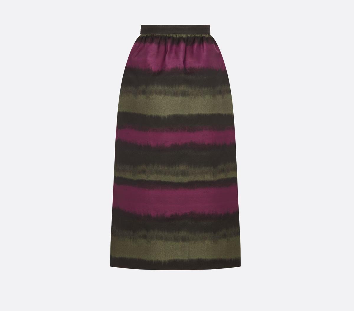 Falda multicolor de Dior