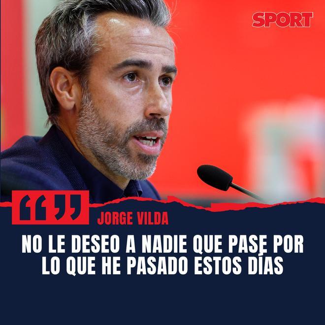 La tensa rueda de prensa de Jorge Vilda, en frases