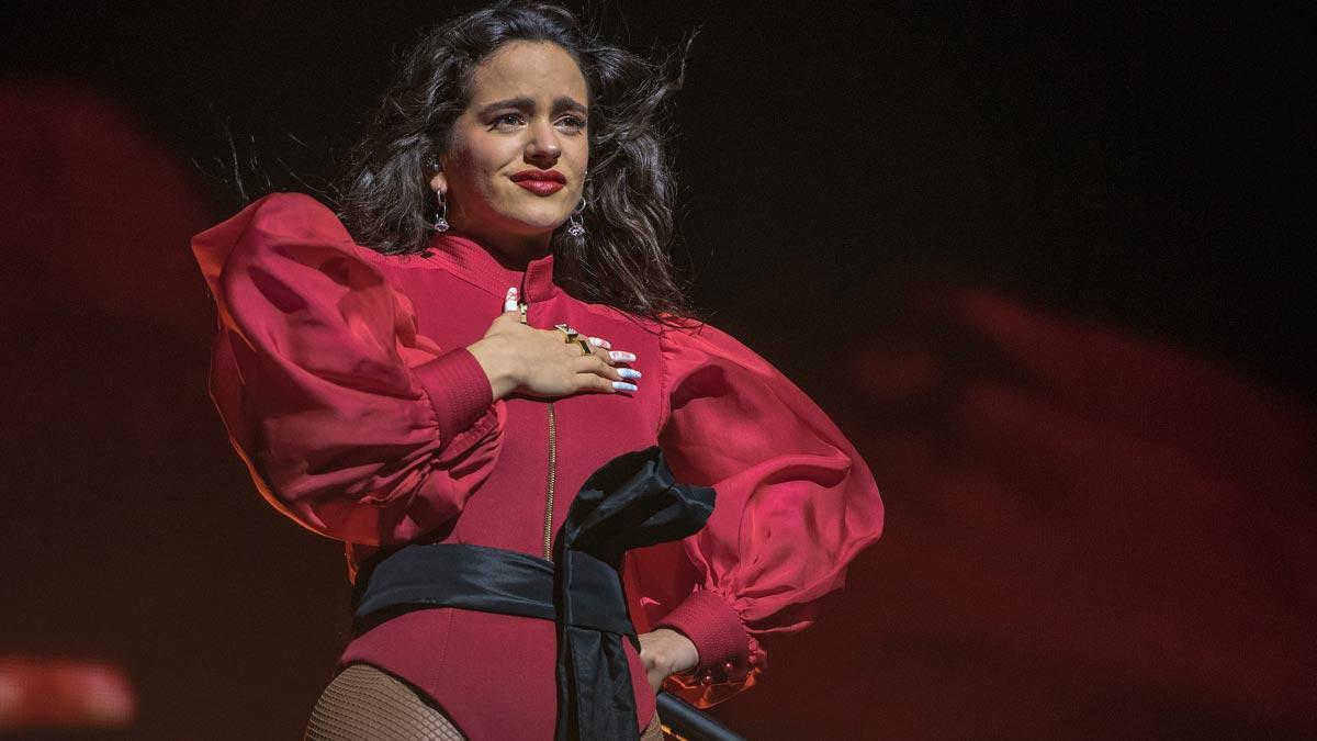 Rosalía deslumbra en su primer concierto en Barcelona