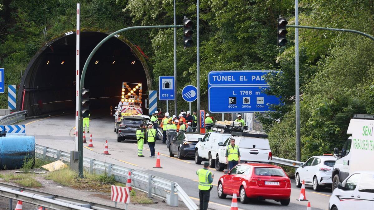 Accidente en el túnel del padrún, el último de carácter laboral en la región.
