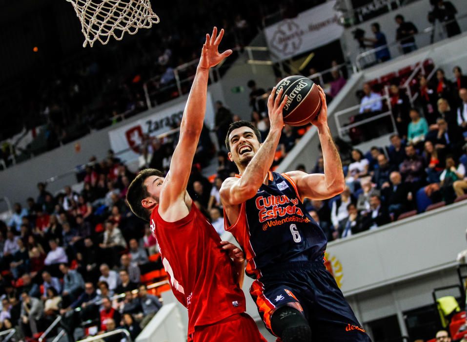 CAI Zaragoza - Valencia Basket, en imágenes