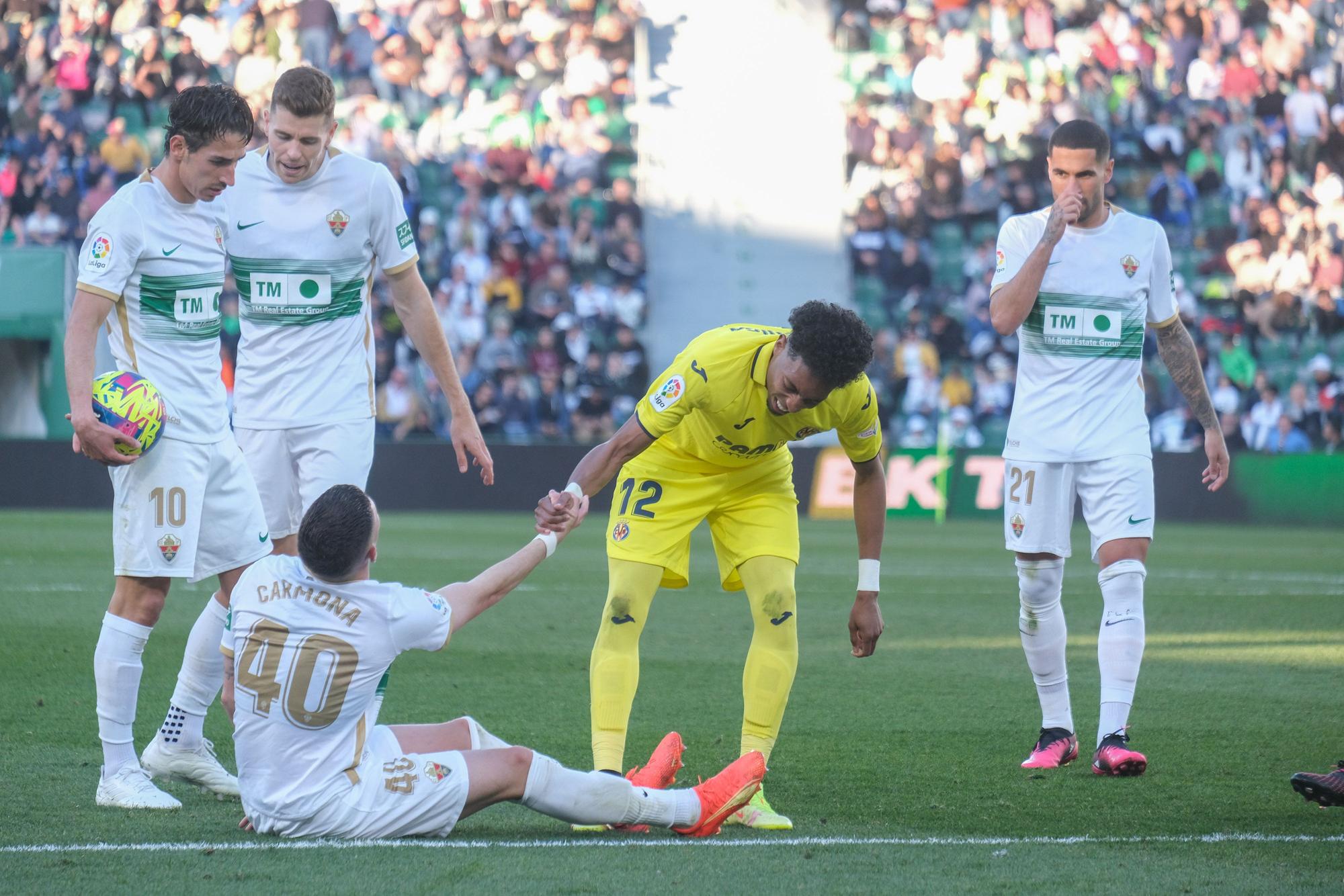 Las mejores imágenes de la primera victoria del Elche en La Liga