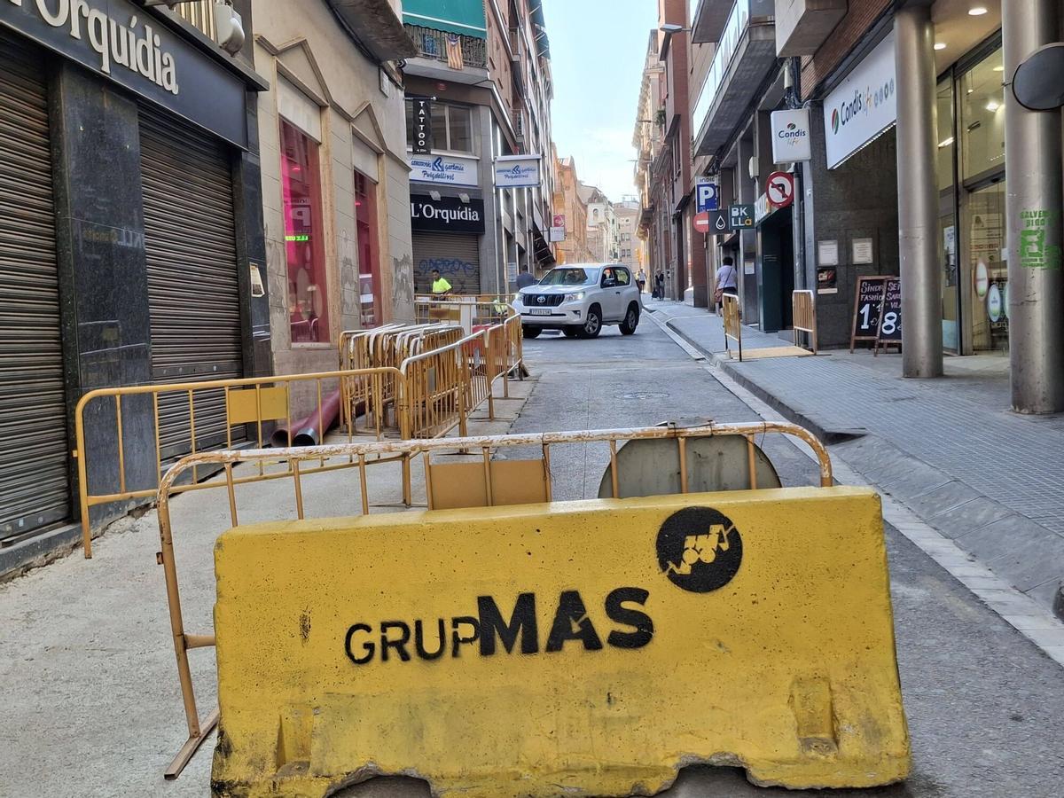 MANRESA . CARRER GUIMERA . CANVIS DE CIRCULACIO . PASSEIG . CARRER CANYELLES. ESQUILETS . SANT JOAN BAPTISTA DE LA SALLE . CARRER INFANTS