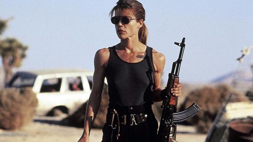 Linda Hamilton.