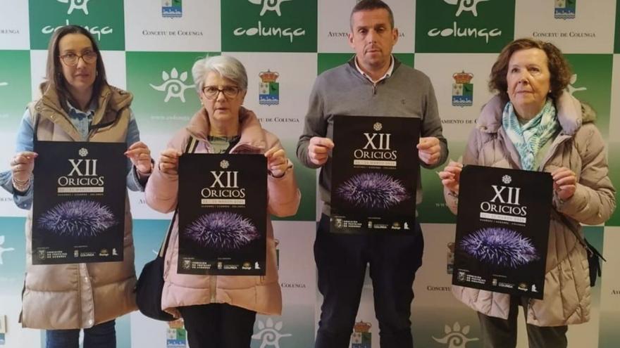 Por la izquierda, María Antonia Fernández Soto, Estrella Álvarez Díaz, José Ángel Toyos y Pilar Ruiz Azcarro. | JULIA QUINCE