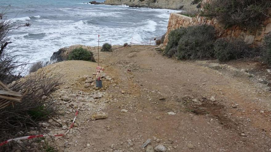 El Paseo de la Costa de la Calma avanza a buen ritmo