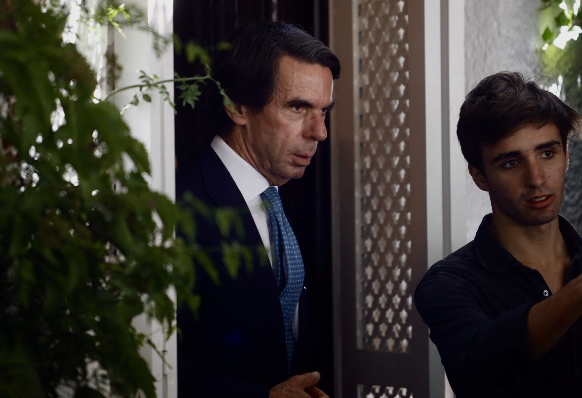 Aznar, en unas jornadas en Pizarra organizada por el Círculo Empresarial de Málaga