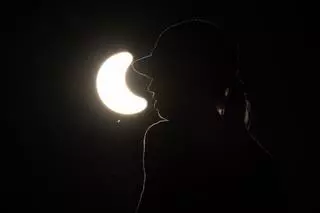El eclipse desde el Teide, en imágenes
