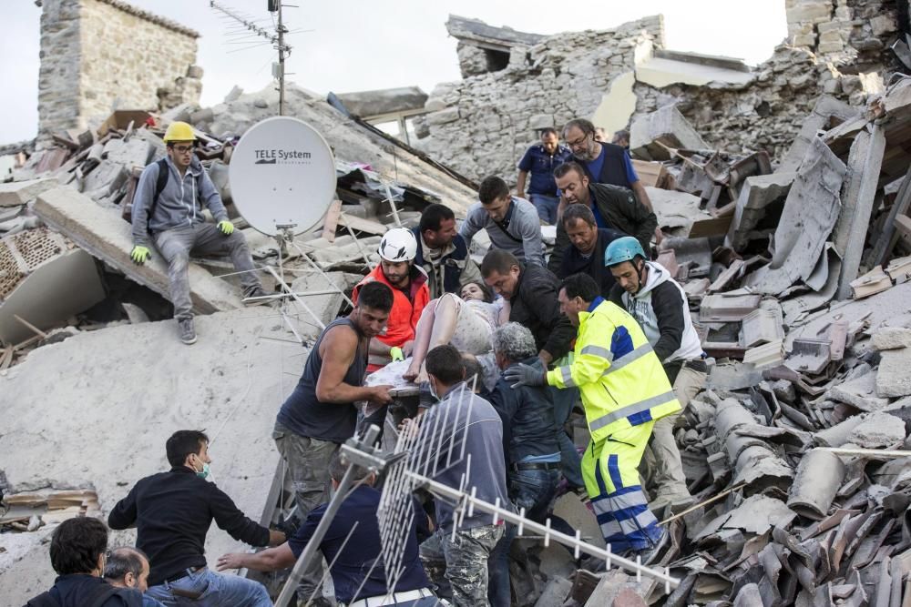 Terremoto en el centro de Italia