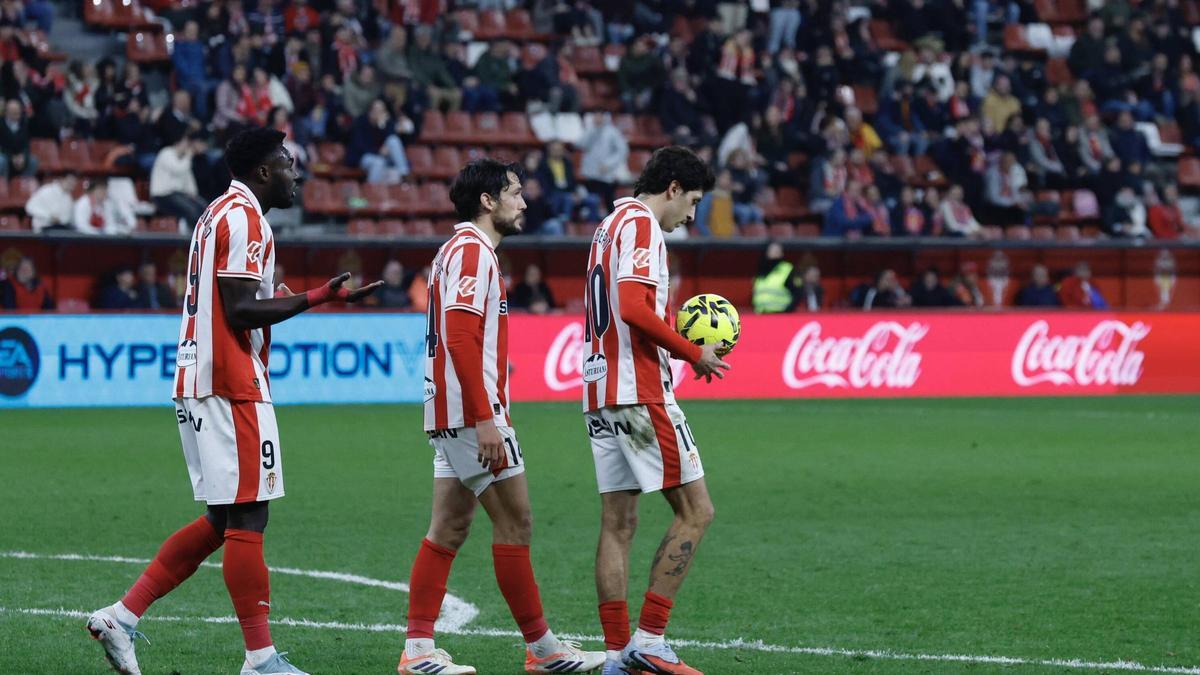 EN IMÁGENES: El partido Sporting-Andorra en El Molinón
