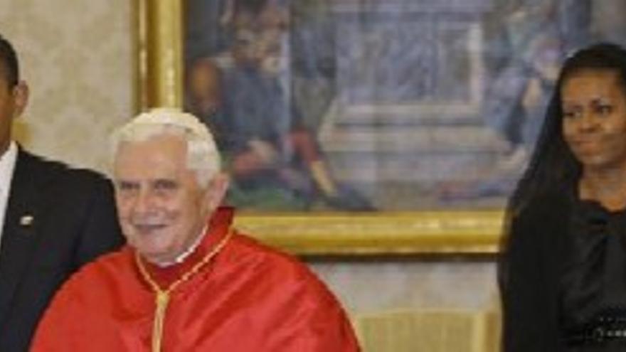 Obama se reúne por primera vez con el Papa Benedicto XVI en el Vaticano