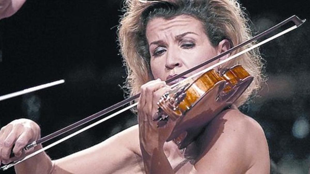 Anne-Sophie Mutter, la noche del jueves, en el Palau.