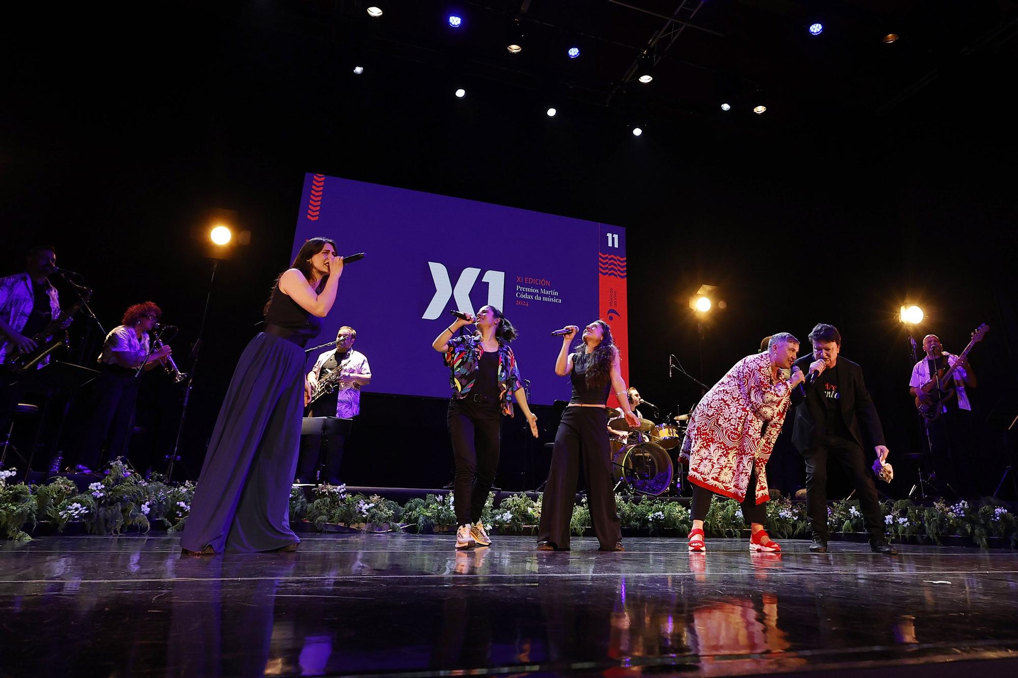 Pontevedra. Entrega de los premios de la música gallega Martín Códax.