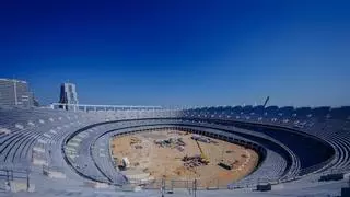 El Nou Mestalla avanza en su cubierta