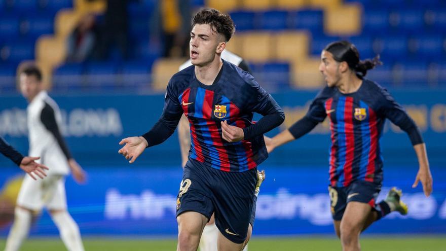 Directa a la escuadra la mandó Víctor Barberà para devolver al Barça Atlètic a la senda del triunfo