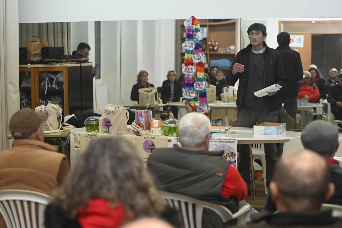 Un momento del taller celebrado ayer.