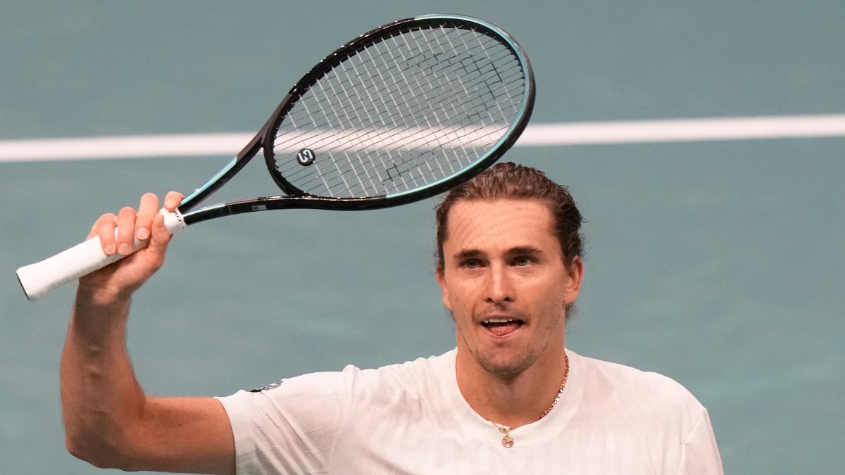 Alexander Zverev tras ganar a Francisco Cerundolo