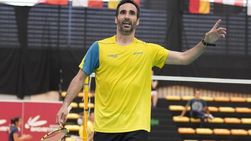 Pablo Abián mantiene el cetro en el Nacional de bádminton