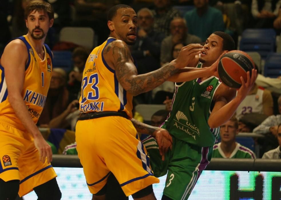 Euroliga | Unicaja 93-84 Khimki de Moscú