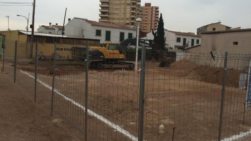 El parque de Bartomeu Verd, en obras