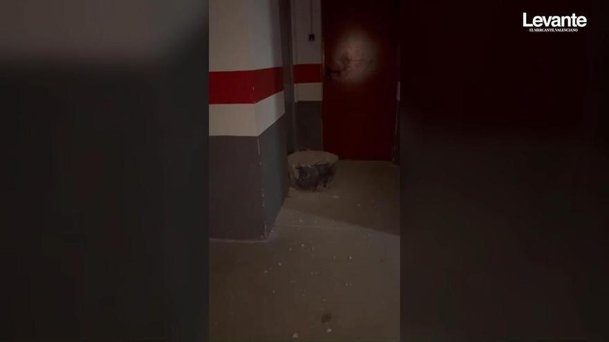 Continúan las obras de un hostel de Benicalap que tiene la licencia denegada