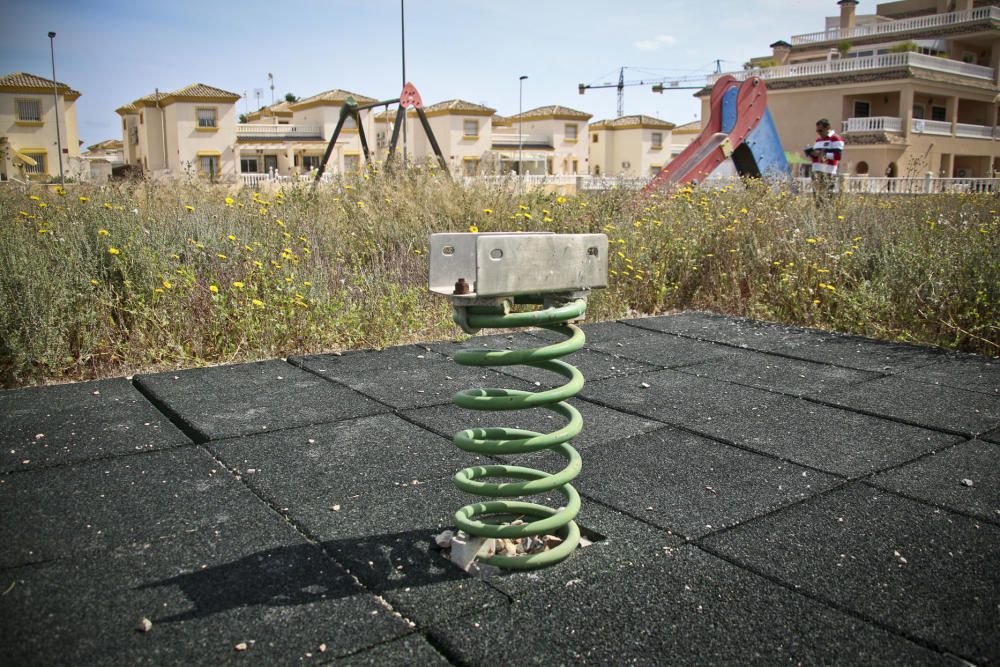 Graves deficiencias de seguridad en los parques in