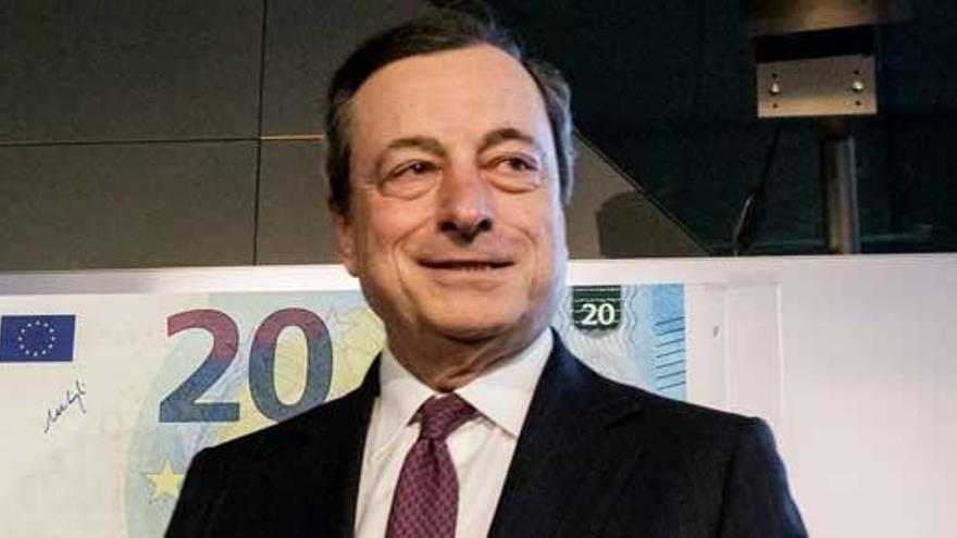 El presidente del BCE, Mario Draghi.