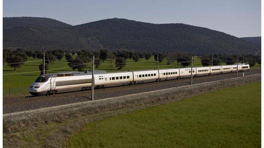 Línea de alta velocidad a su paso por la provincia de Córdoba.