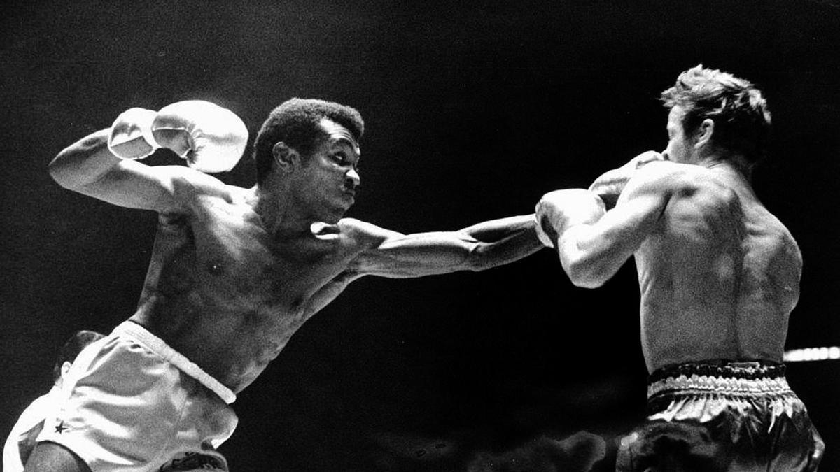 Pepe Legrá, durante uno de sus combates.