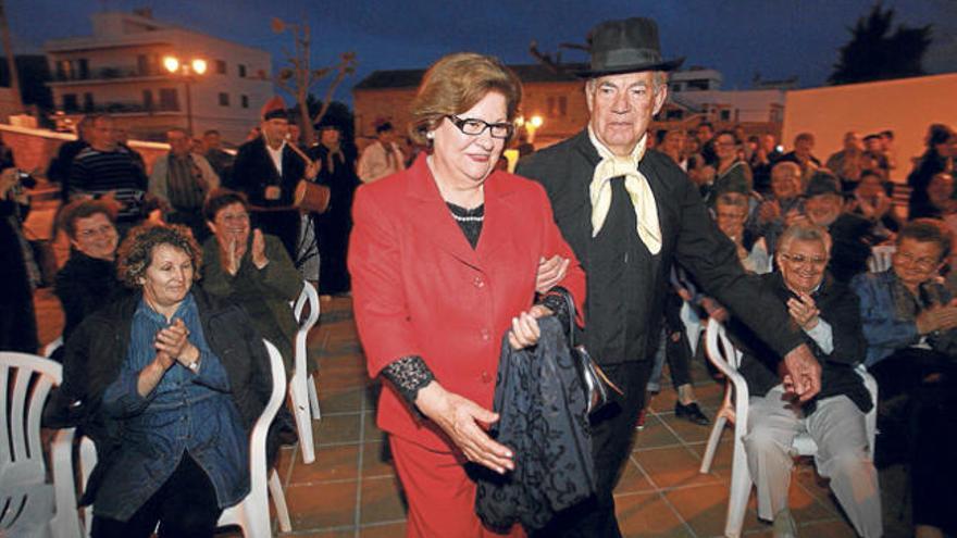 El acto se desarrolló anoche en la plaza de Sant Miquel.