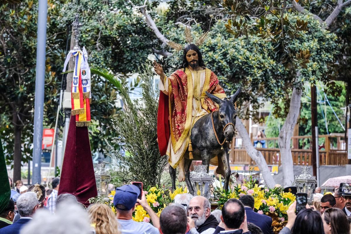 Procesión de La Burrita, en 2025.