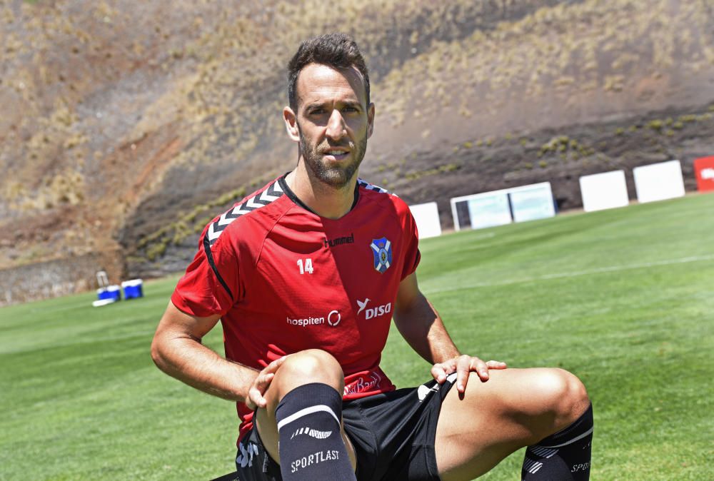 Entrenamiento del Tenerife el martes 13 de agosto