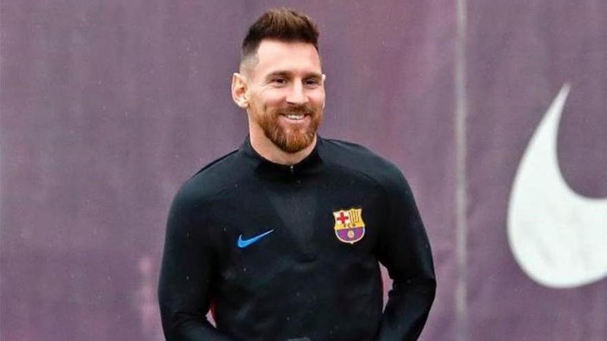 Messi cambia de &#039;look&#039; y se divierte en Instagram