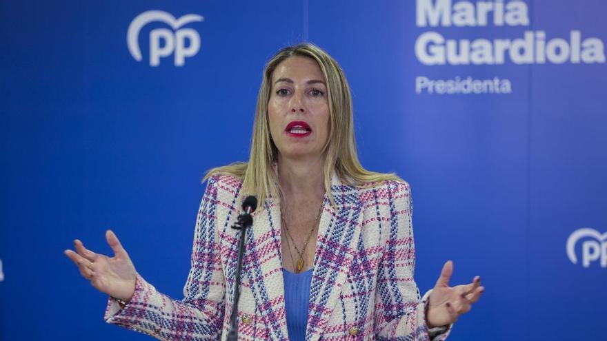María Guardiola: &quot;Me voy a presentar a la investidura, y yo sí para ser presidenta&quot;
