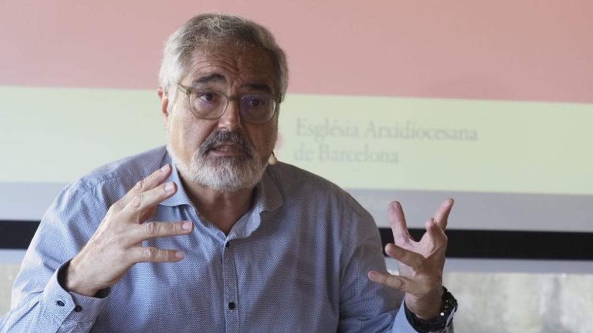 El director de Càritas Diocesana de Barcelona, Eduard Sala.
