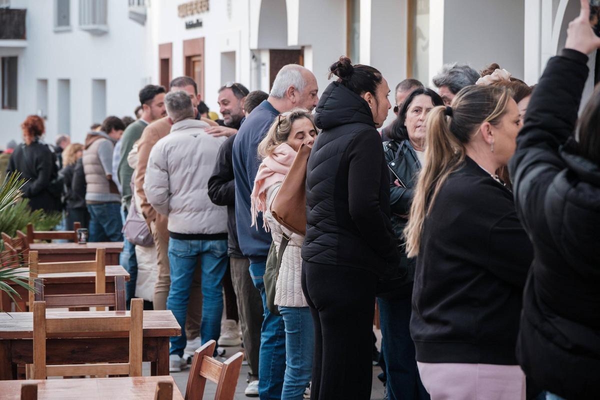 Las imágenes de la inscripción para el concurso del arroz de matanzas en Sant Antoni