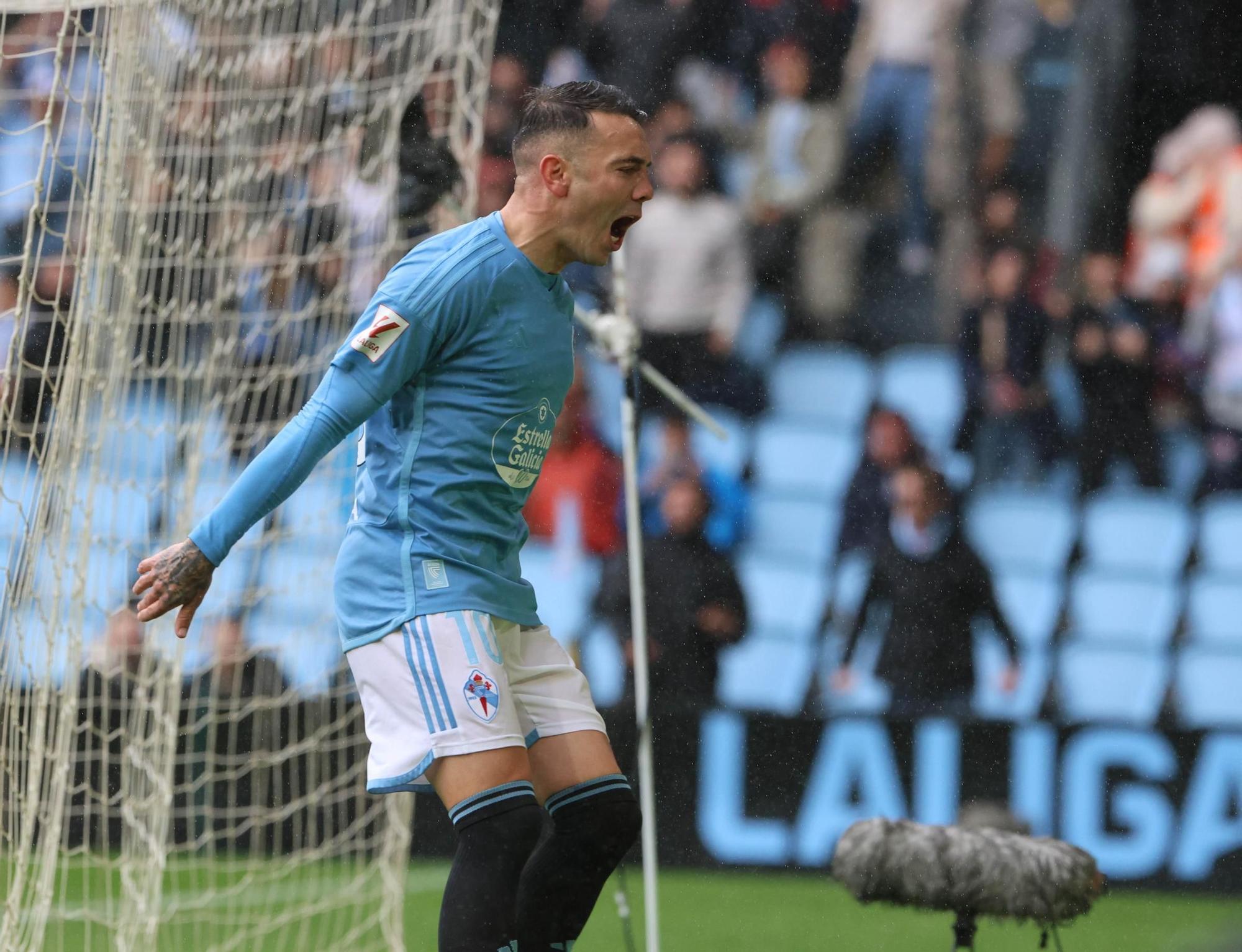 El Celta-Villarreal, en imágenes