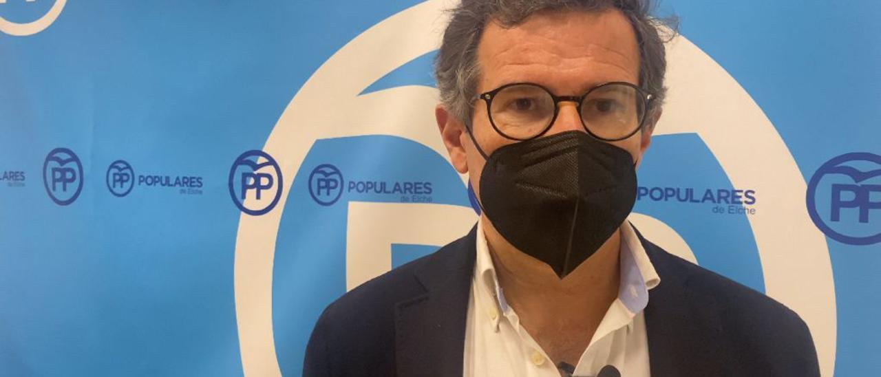 El concejal del PP, Javier García Mora