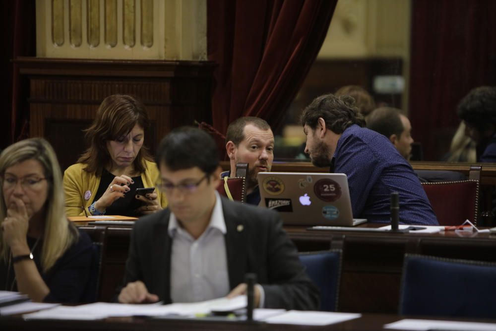 Pleno del Parlament 14 de noviembre de 2017