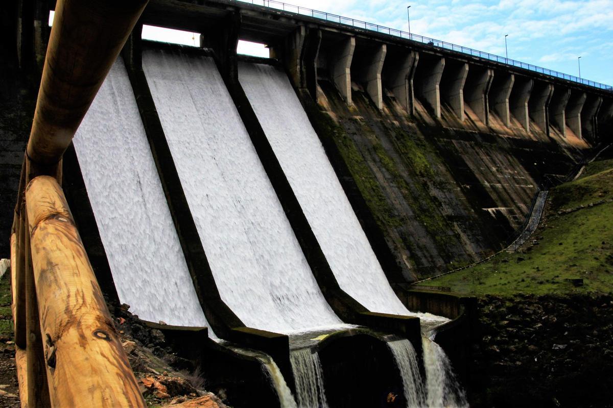 Embalse de Tentudía, actualmente al 100% de su capacidad