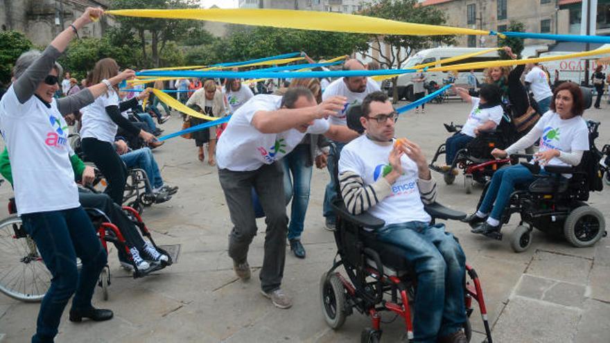 Baile para celebrar el Día Mundial de la Parálisis Cerebral