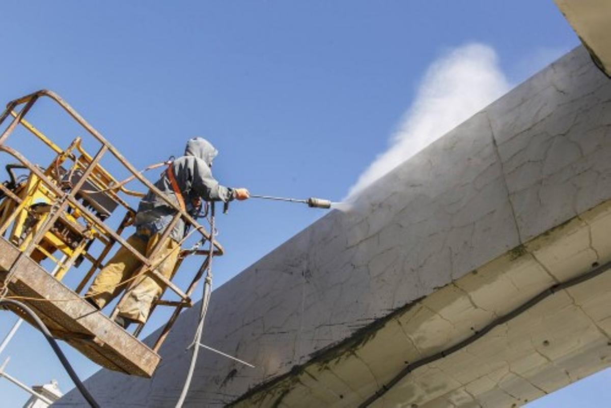 Obras en Puente de O Pedrido