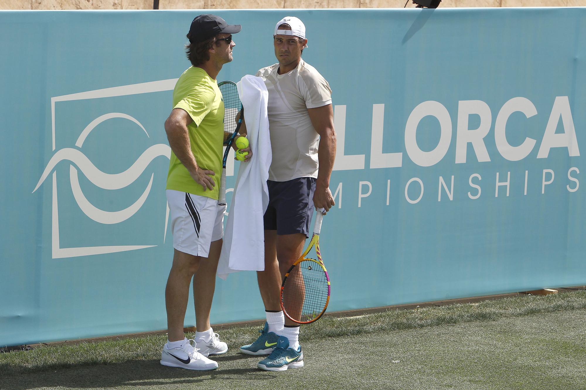 Rafa Nadal viajará el lunes a Wimbledon; así se ha estado preparando