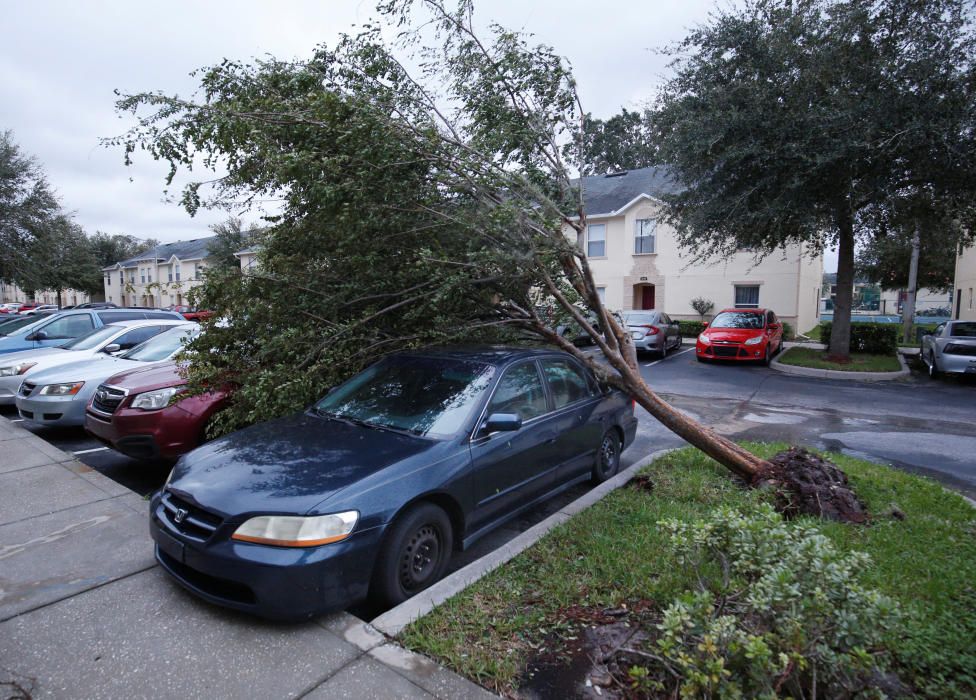 Imatges de la destrucció de l''huracà Irma al seu pas pel Carib i Florida