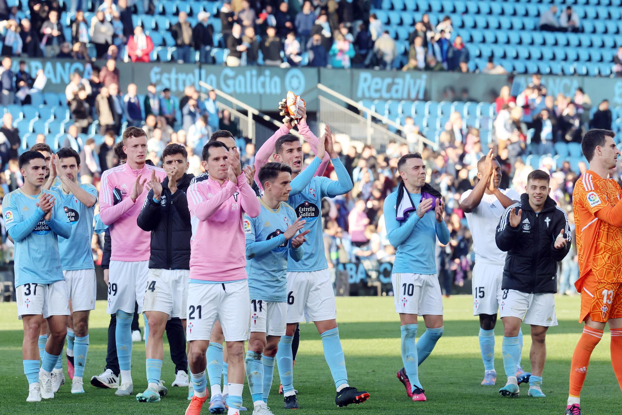 Las mejores imágenes del Celta-Valladolid (3-0)