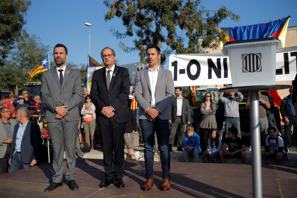 Aniversari de l'1-O a Sant Julià de Ramis