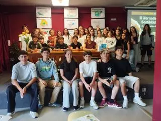La avanzadilla verde de Galicia estudia en este IES de Betanzos: "Cuando empezamos no sabíamos ni qué era la huella de carbono"